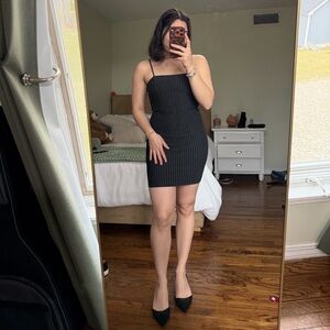 Forever 21 stripped bodycon mini dress